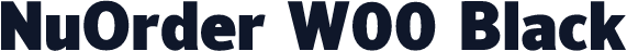 NuOrder W00 Black