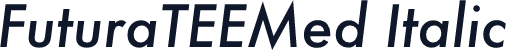 FuturaTEEMed Italic