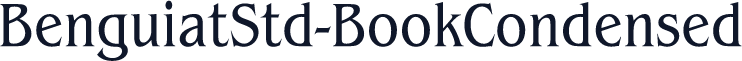 BenguiatStd-BookCondensed