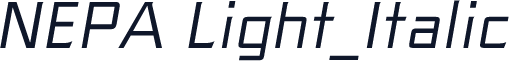 NEPA Light_Italic