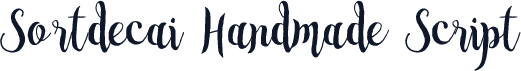 Sortdecai Handmade Script