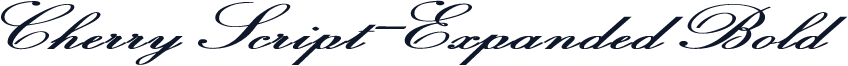 CherryScript-ExpandedBold