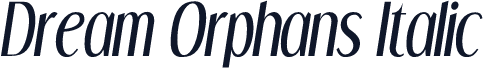 Dream Orphans Italic