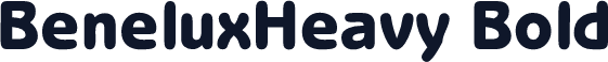 BeneluxHeavy Bold