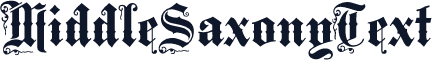 MiddleSaxonyText