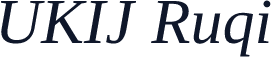 UKIJ Ruqi