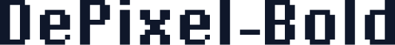 DePixel-Bold