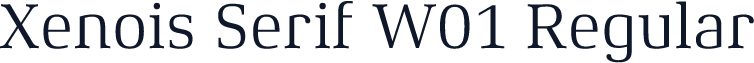 Xenois Serif W01 Regular