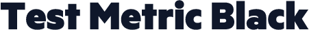 Test Metric Black