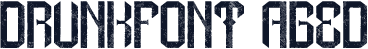 DrunkFont Aged
