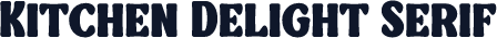 Kitchen Delight Serif