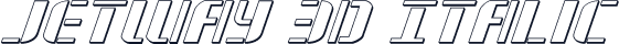 Jetway 3D Italic