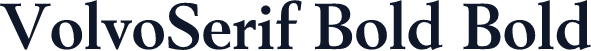 VolvoSerif Bold Bold
