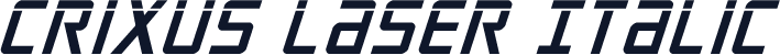 Crixus Laser Italic
