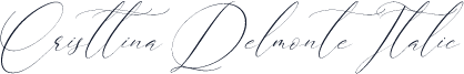 Cristtina Delmonte Italic