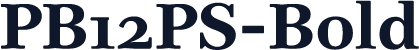 PB12PS-Bold
