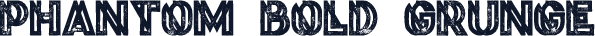 Phantom Bold Grunge