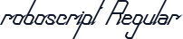 roboscript Regular
