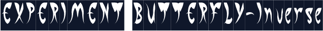 EXPERIMENT BUTTERFLY-Inverse