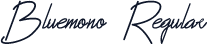 Bluemono Regular