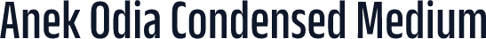 Anek Odia Condensed Medium