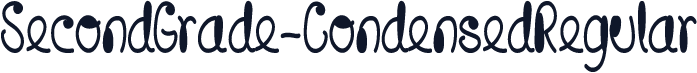 SecondGrade-CondensedRegular