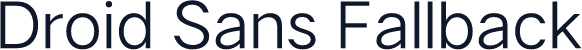 Droid Sans Fallback