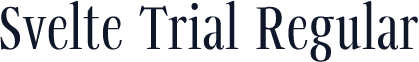 Svelte Trial Regular
