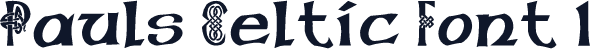 Pauls Celtic Font 1