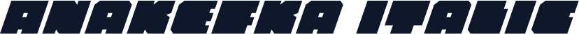 Anakefka Italic