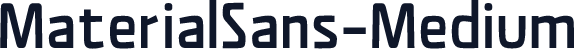 MaterialSans-Medium