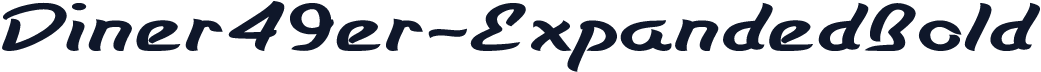 Diner49er-ExpandedBold