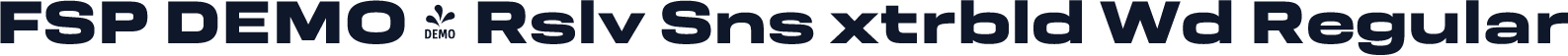 FSP DEMO - Rslv Sns xtrbld Wd Regular