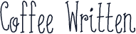 Coffee Written