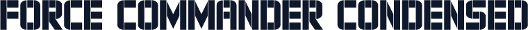 Force Commander Condensed