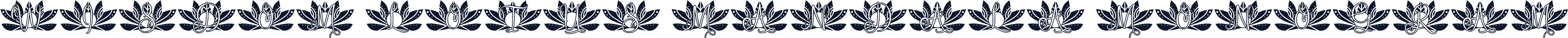 Wisdom Lotus Mandala Monogram