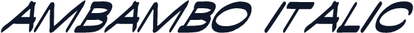 Ambambo Italic