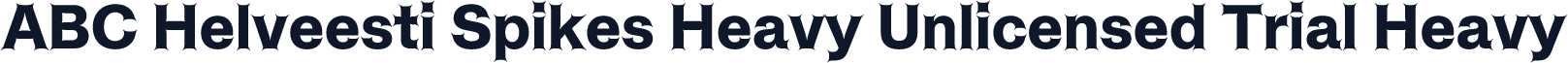 ABC Helveesti Spikes Heavy Unlicensed Trial Heavy