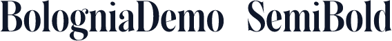 BologniaDemo-SemiBold