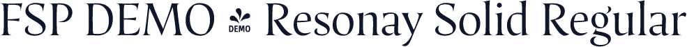 FSP DEMO - Resonay Solid Regular