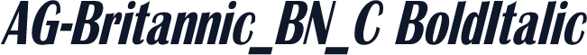 AG-Britannic_BN_C BoldItalic