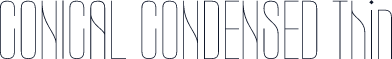 CONICAL CONDENSED Thin