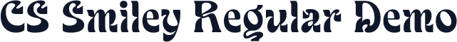 CS Smiley Regular Demo