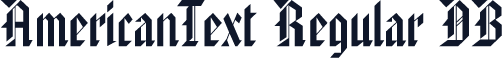 AmericanText Regular DB