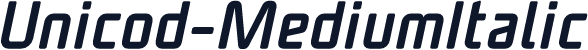 Unicod-MediumItalic