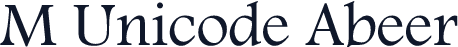 M Unicode Abeer
