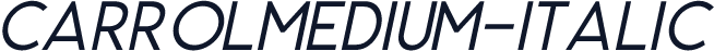 CarrolMedium-Italic
