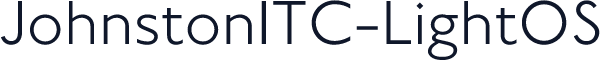 JohnstonITC-LightOS
