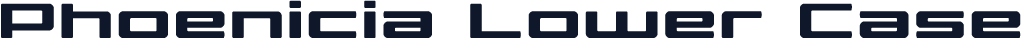 Phoenicia Lower Case