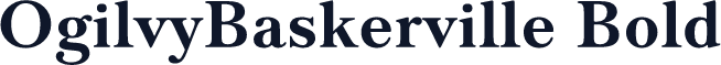 OgilvyBaskerville Bold